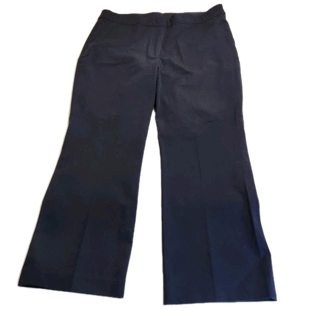 Spanx Womens On The Go Kick Flare Ponte Pants Sz XL Black High Rise Slim 20367R - Picture 4 of 16